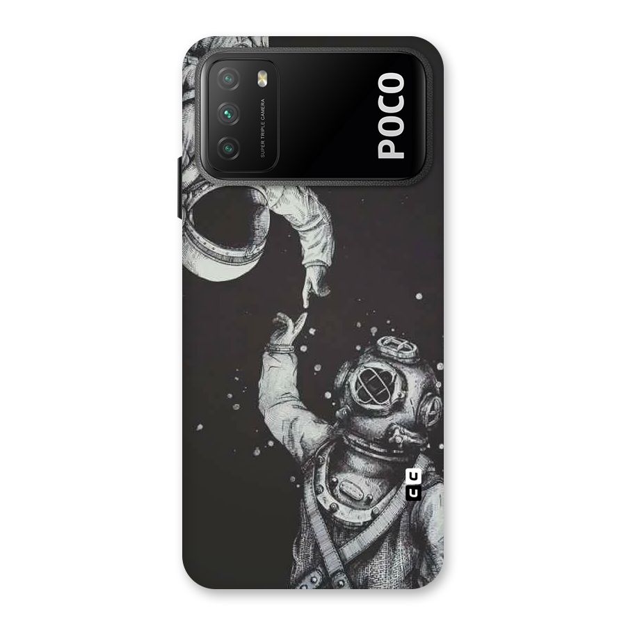 Space Meeting Back Case for Poco M3