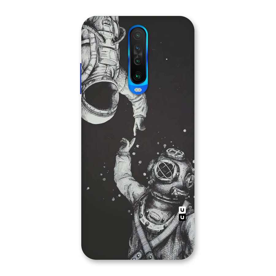 Space Meeting Back Case for Poco X2