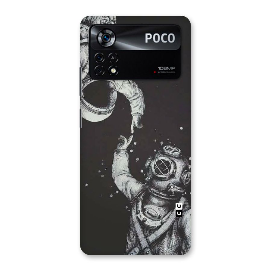Space Meeting Back Case for Poco X4 Pro 5G
