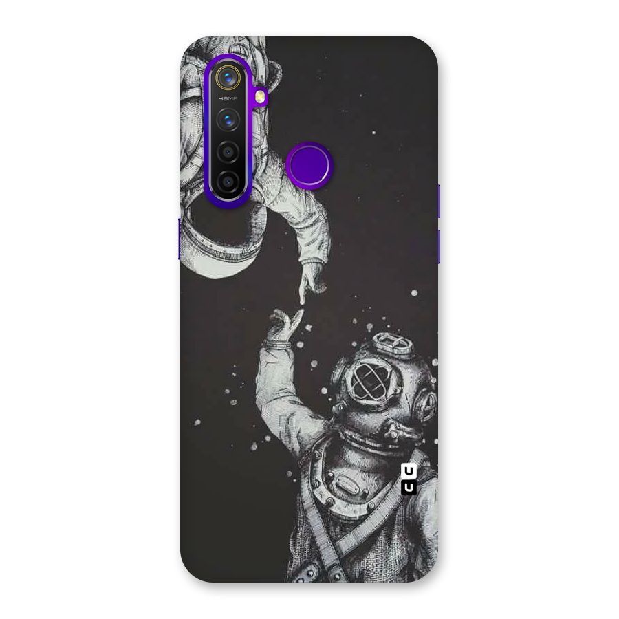 Space Meeting Back Case for Realme 5 Pro
