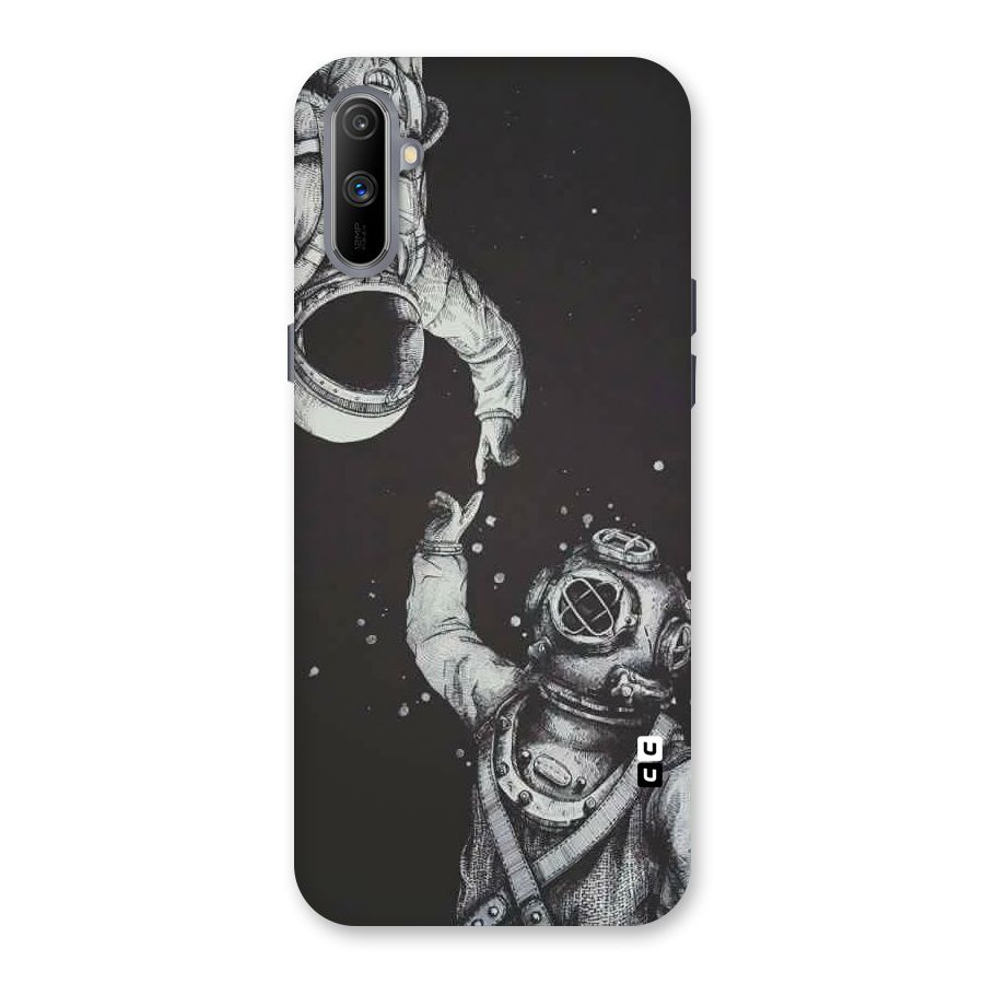 Space Meeting Back Case for Realme C3