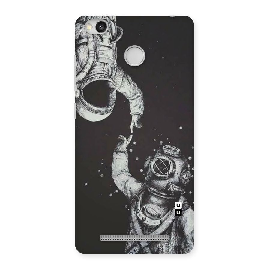 Space Meeting Back Case for Redmi 3S Prime