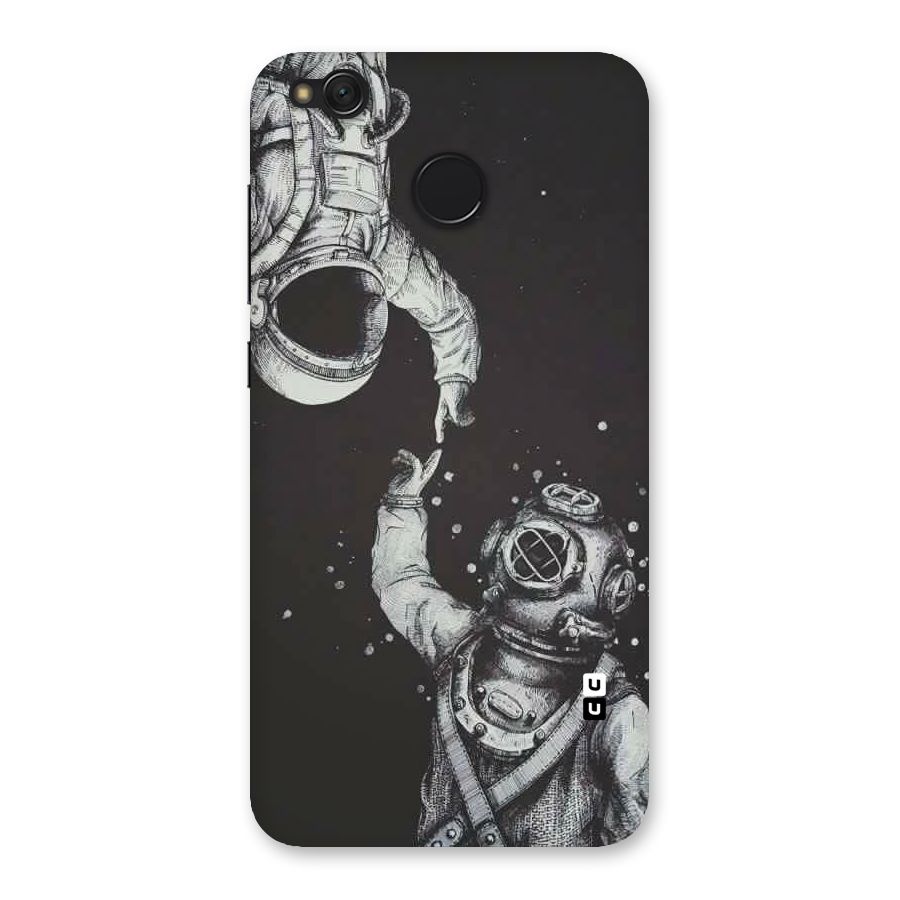 Space Meeting Back Case for Redmi 4