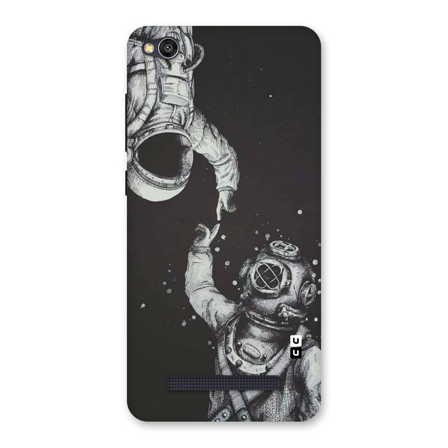 Space Meeting Back Case for Redmi 4A