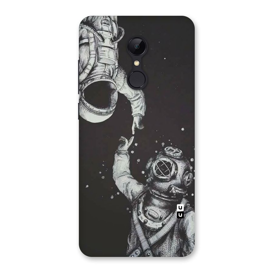 Space Meeting Back Case for Redmi 5