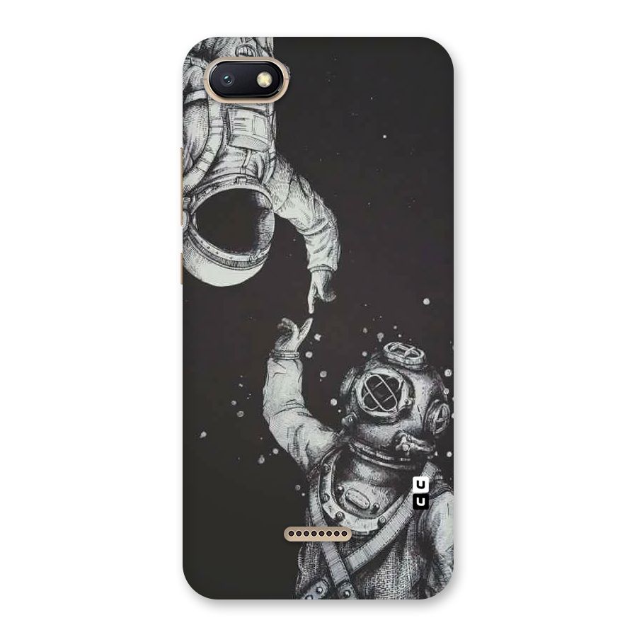 Space Meeting Back Case for Redmi 6A