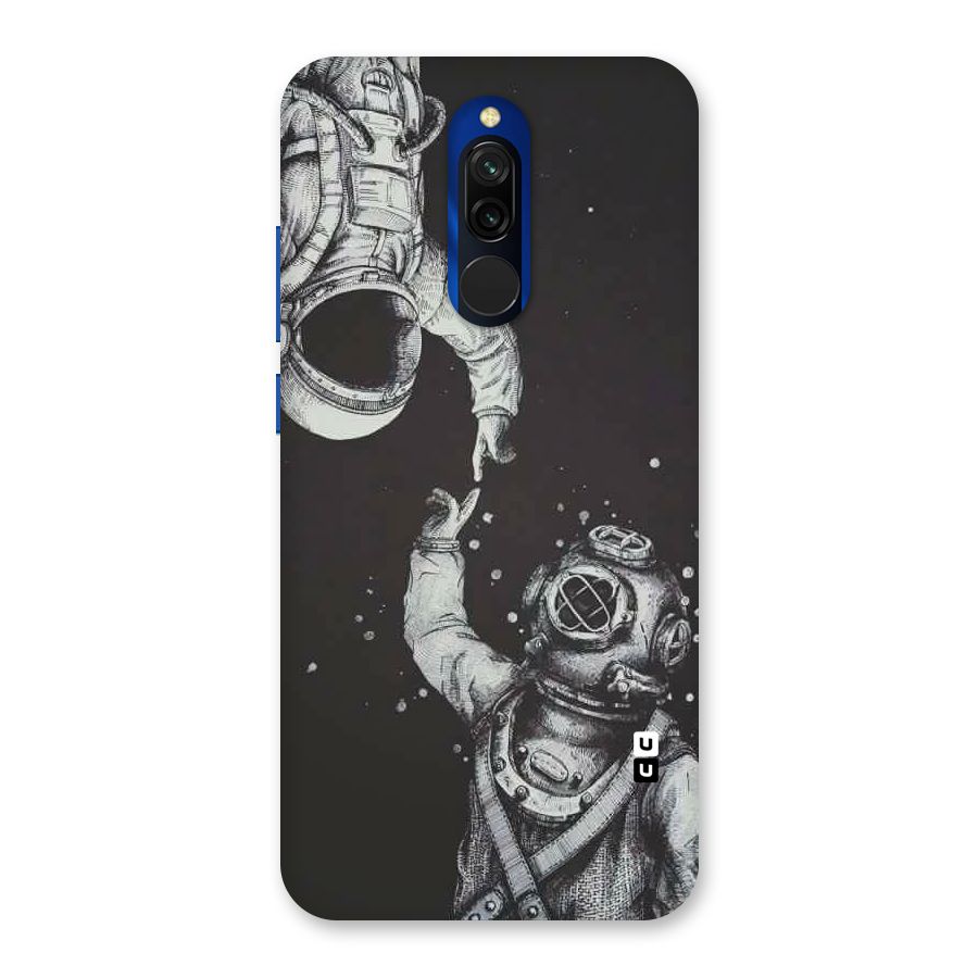 Space Meeting Back Case for Redmi 8