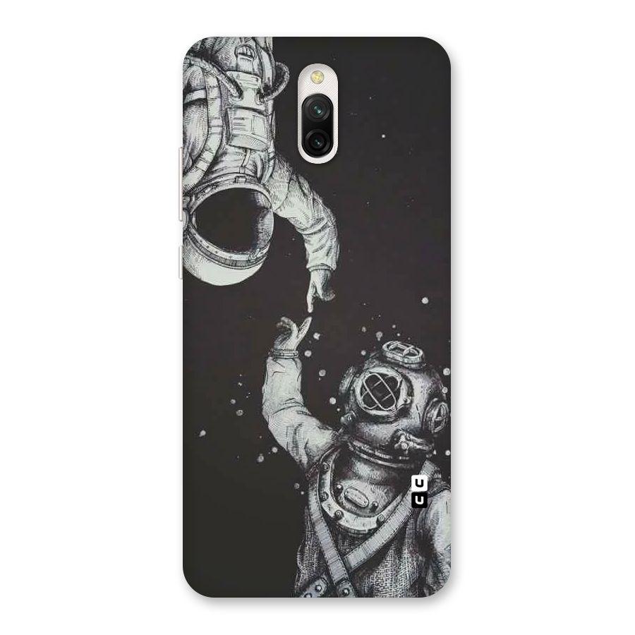 Space Meeting Back Case for Redmi 8A Dual