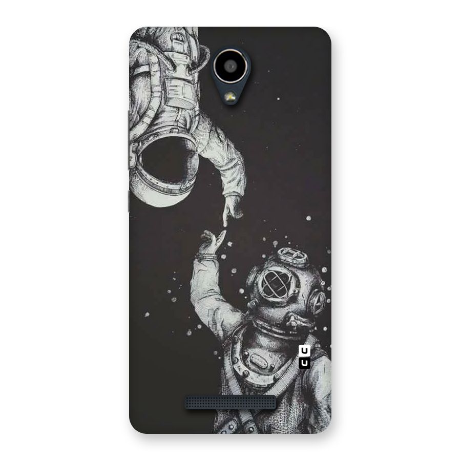 Space Meeting Back Case for Redmi Note 2