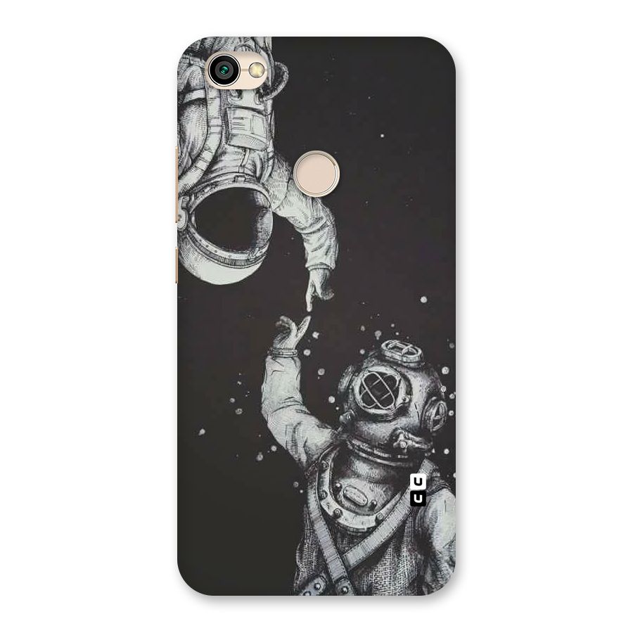 Space Meeting Back Case for Redmi Y1 2017