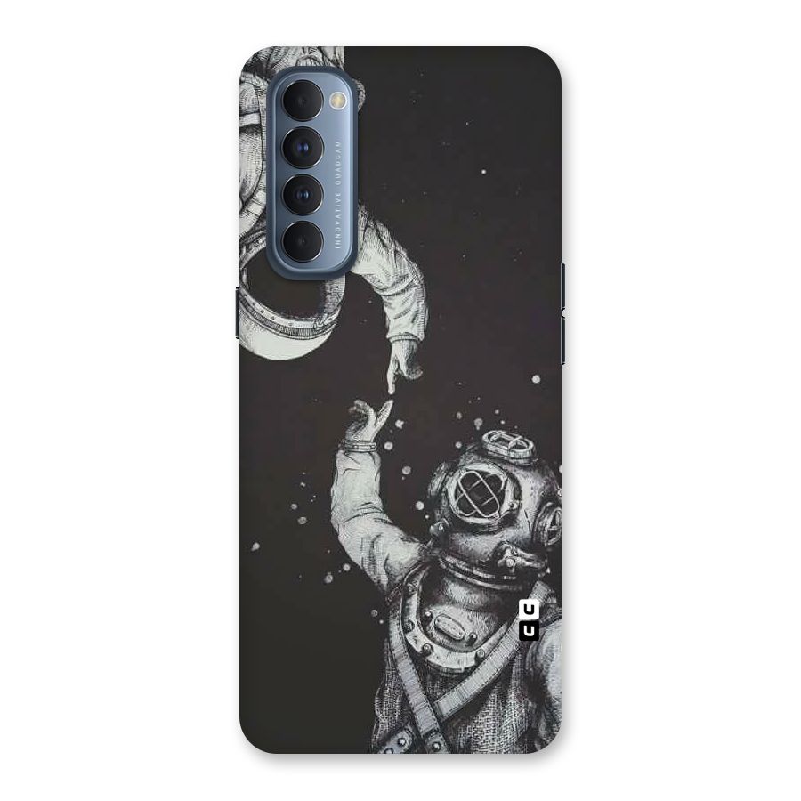 Space Meeting Back Case for Reno4 Pro