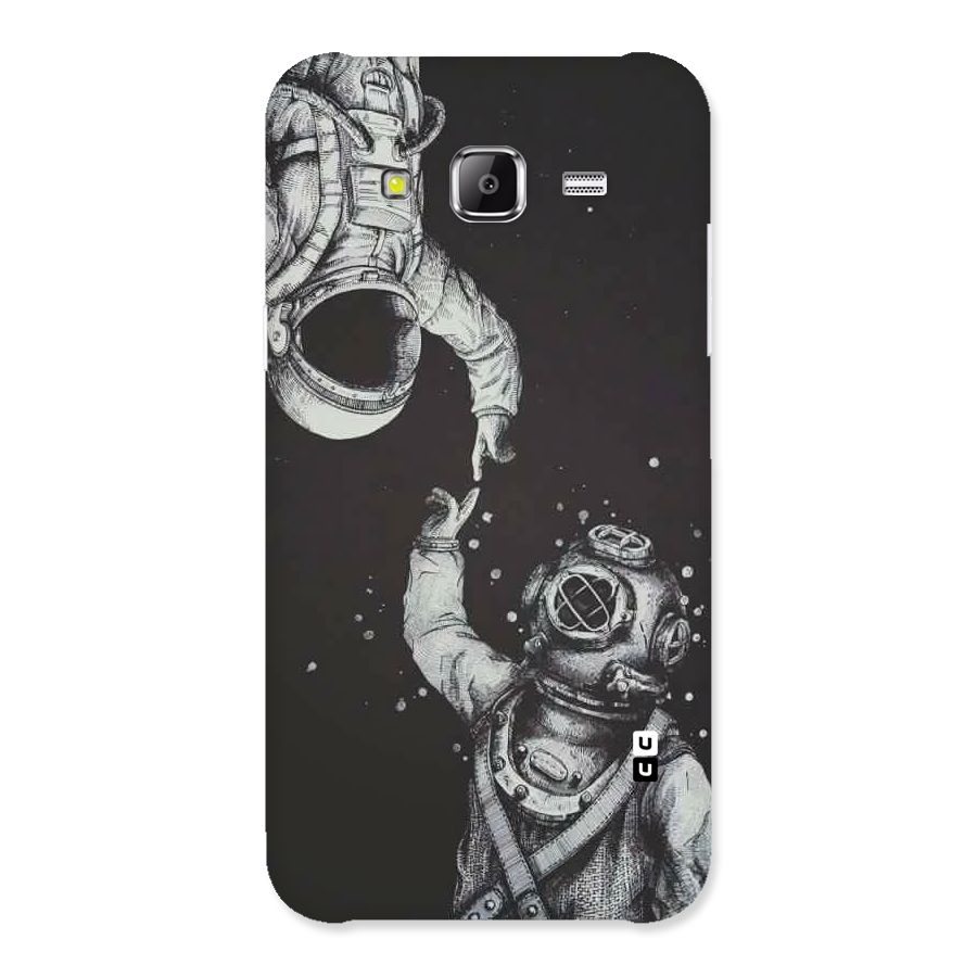 Space Meeting Back Case for Samsung Galaxy J2 Prime