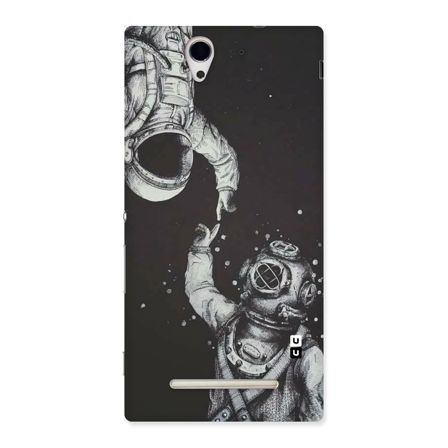 Space Meeting Back Case for Sony Xperia C3