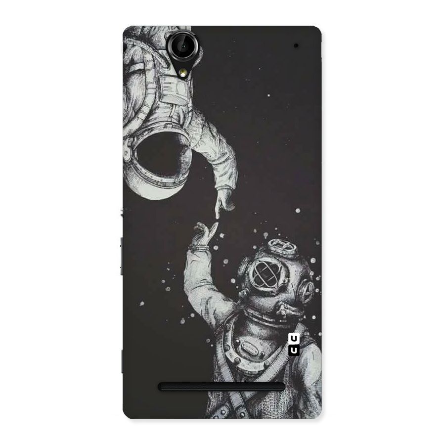 Space Meeting Back Case for Sony Xperia T2