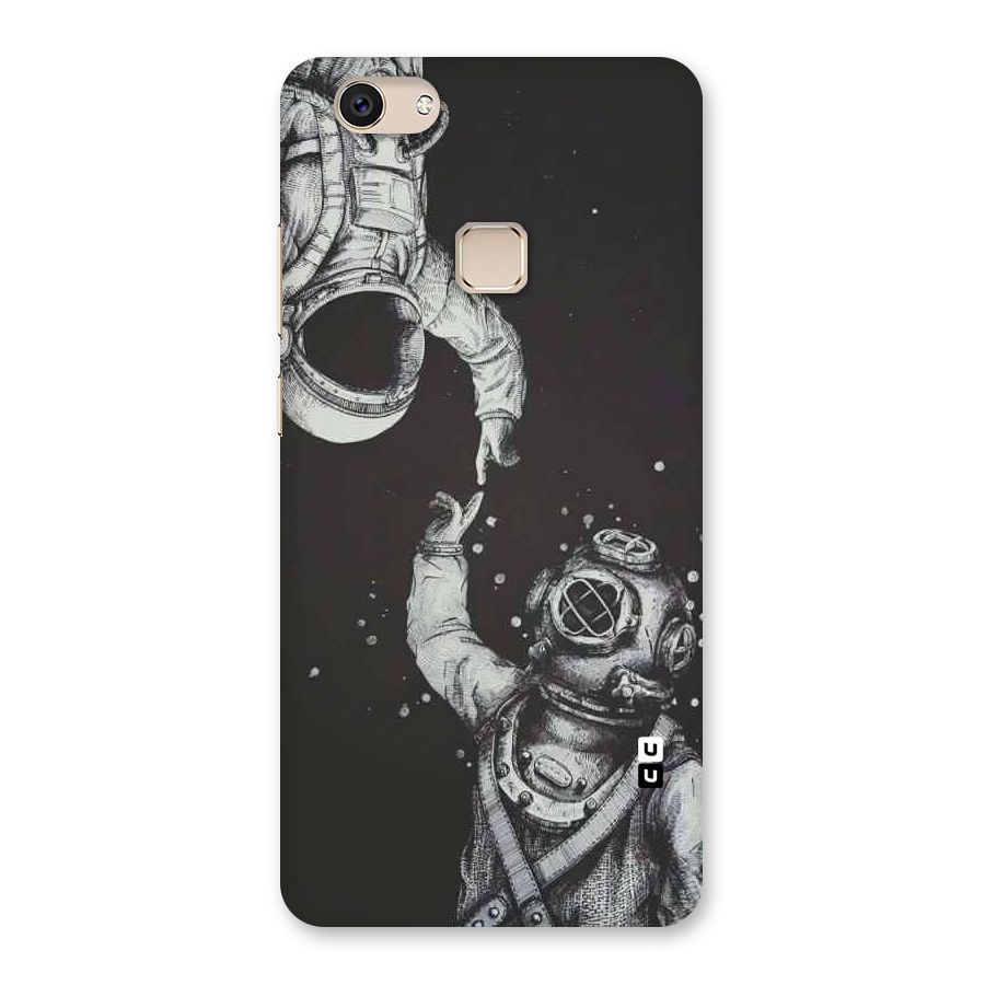 Space Meeting Back Case for Vivo V7