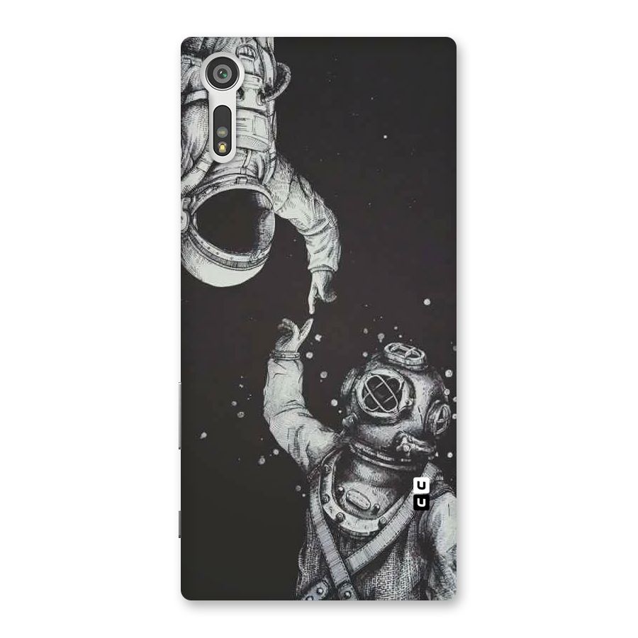 Space Meeting Back Case for Xperia XZ