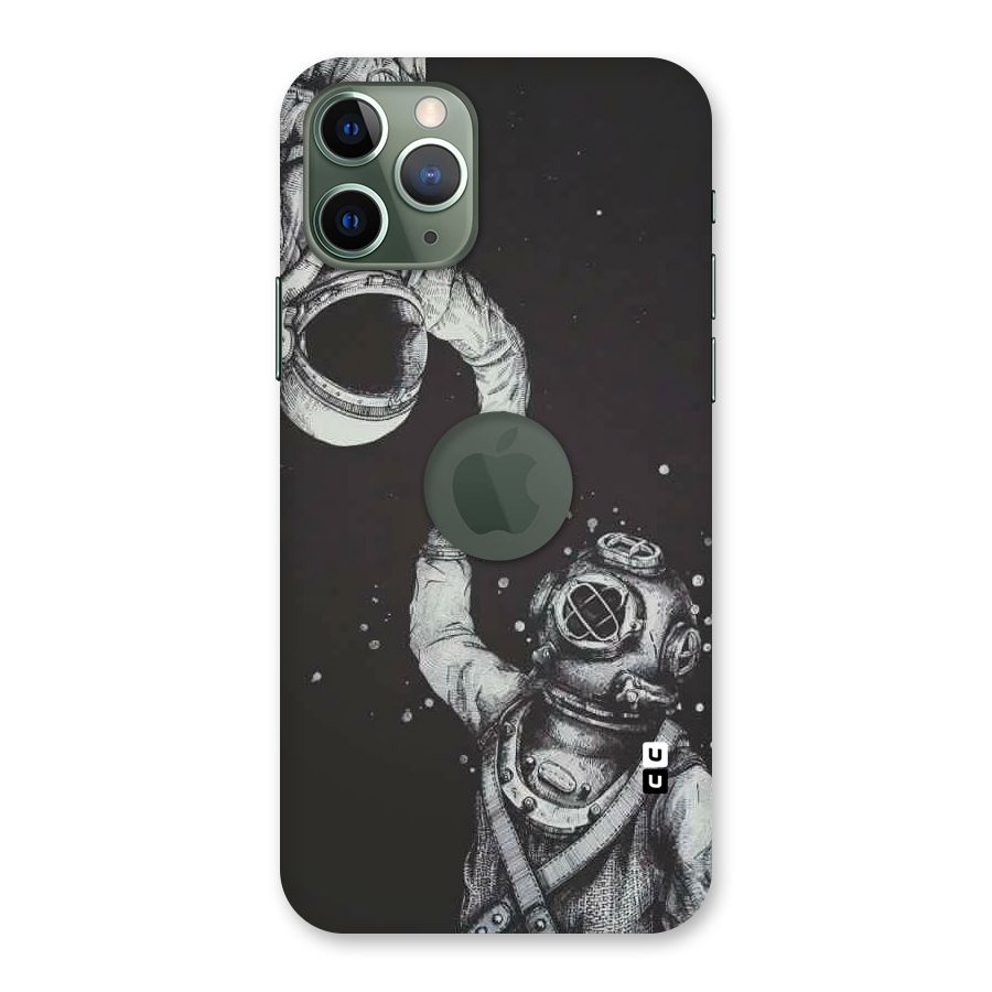 Space Meeting Back Case for iPhone 11 Pro Logo  Cut