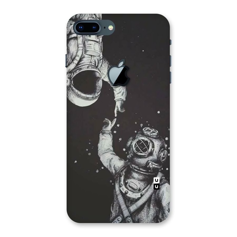 Space Meeting Back Case for iPhone 7 Plus Apple Cut