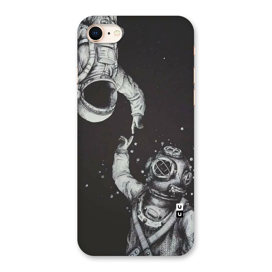 Space Meeting Back Case for iPhone 8