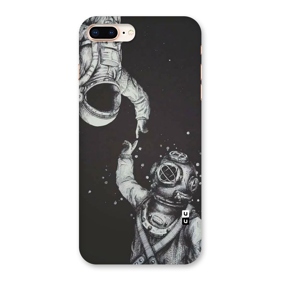 Space Meeting Back Case for iPhone 8 Plus