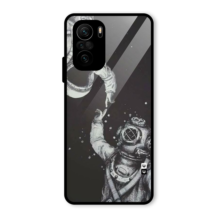 Space Meeting Glass Back Case for Mi 11X Pro