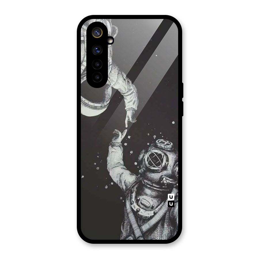 Space Meeting Glass Back Case for Realme 6