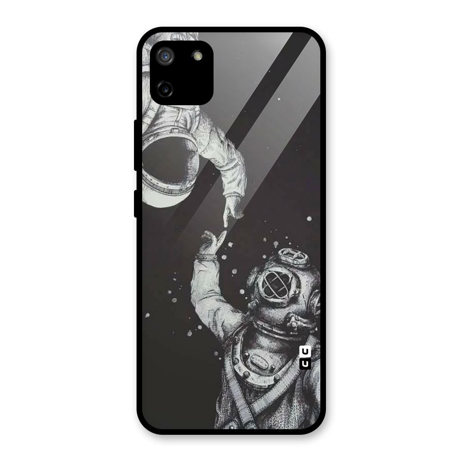 Space Meeting Glass Back Case for Realme C11