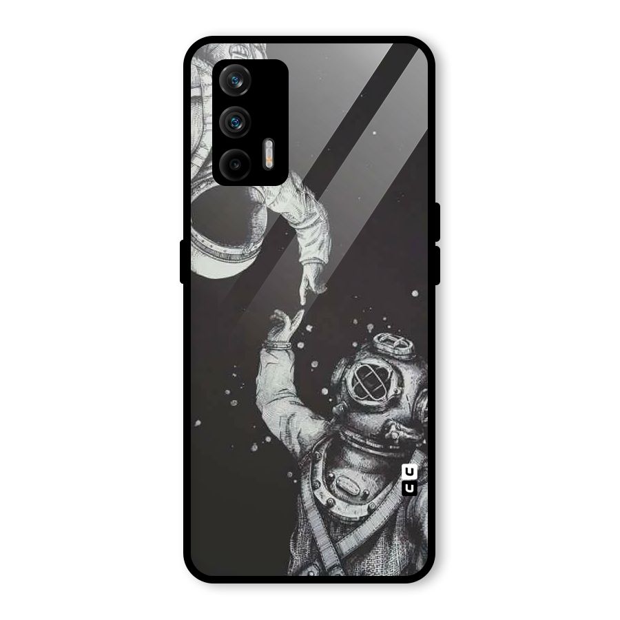 Space Meeting Glass Back Case for Realme GT 5G