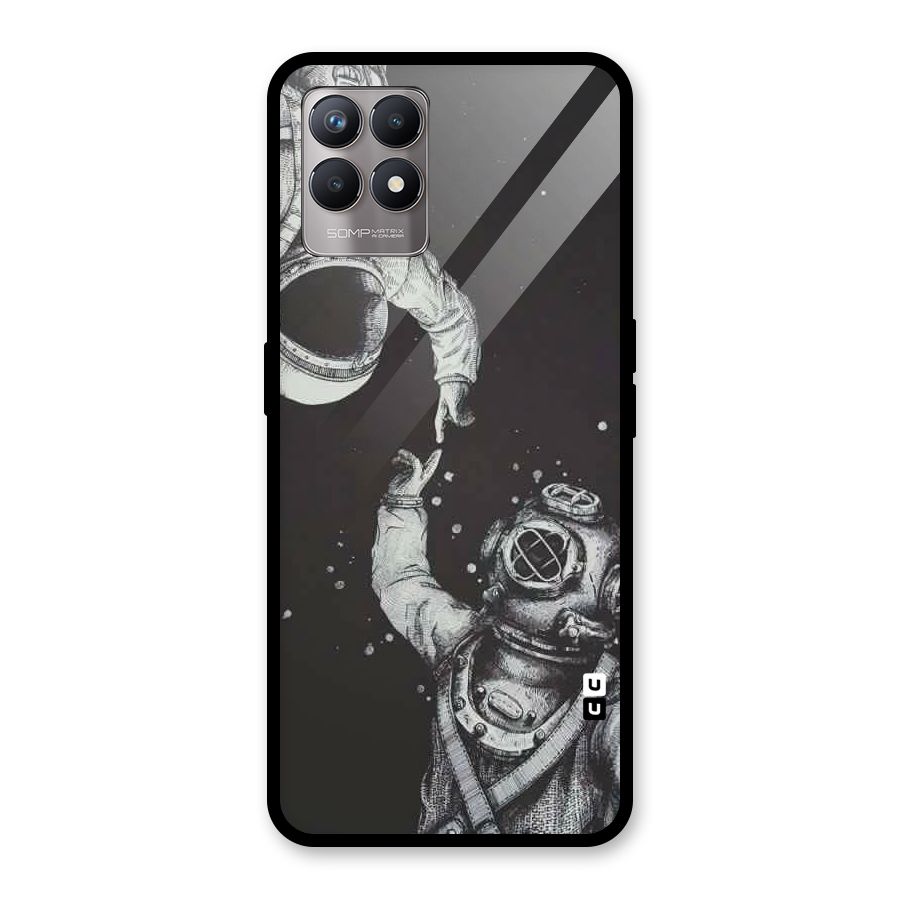Space Meeting Glass Back Case for Realme Narzo 50