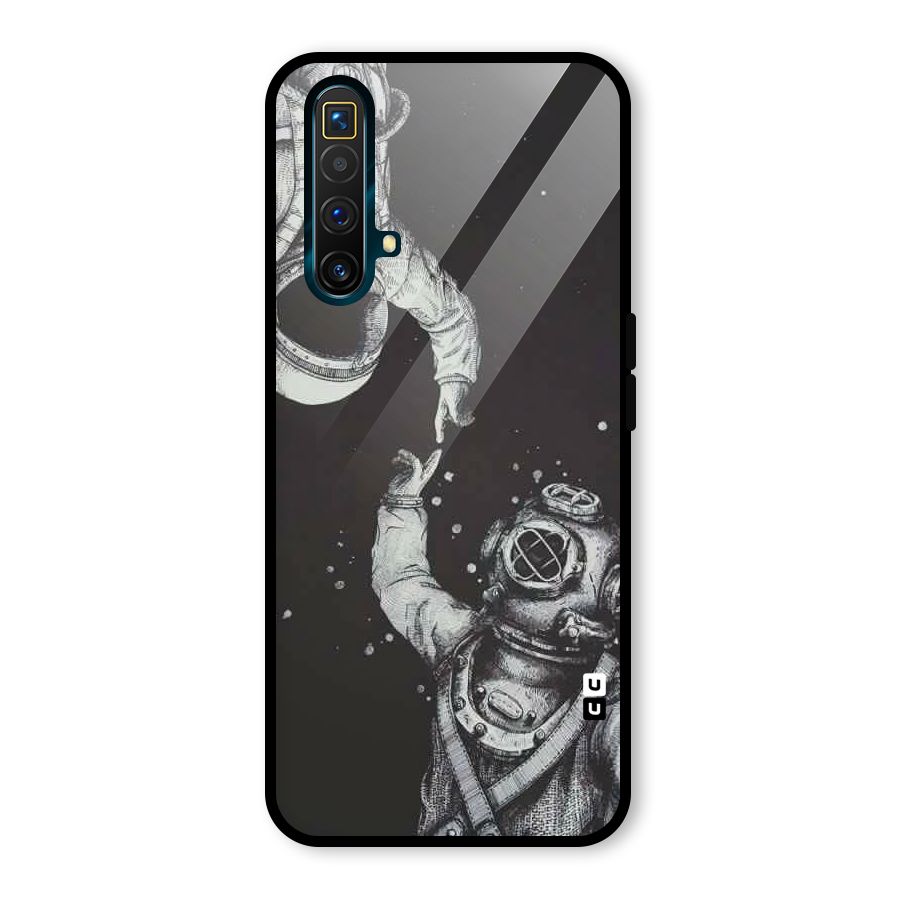 Space Meeting Glass Back Case for Realme X3 SuperZoom