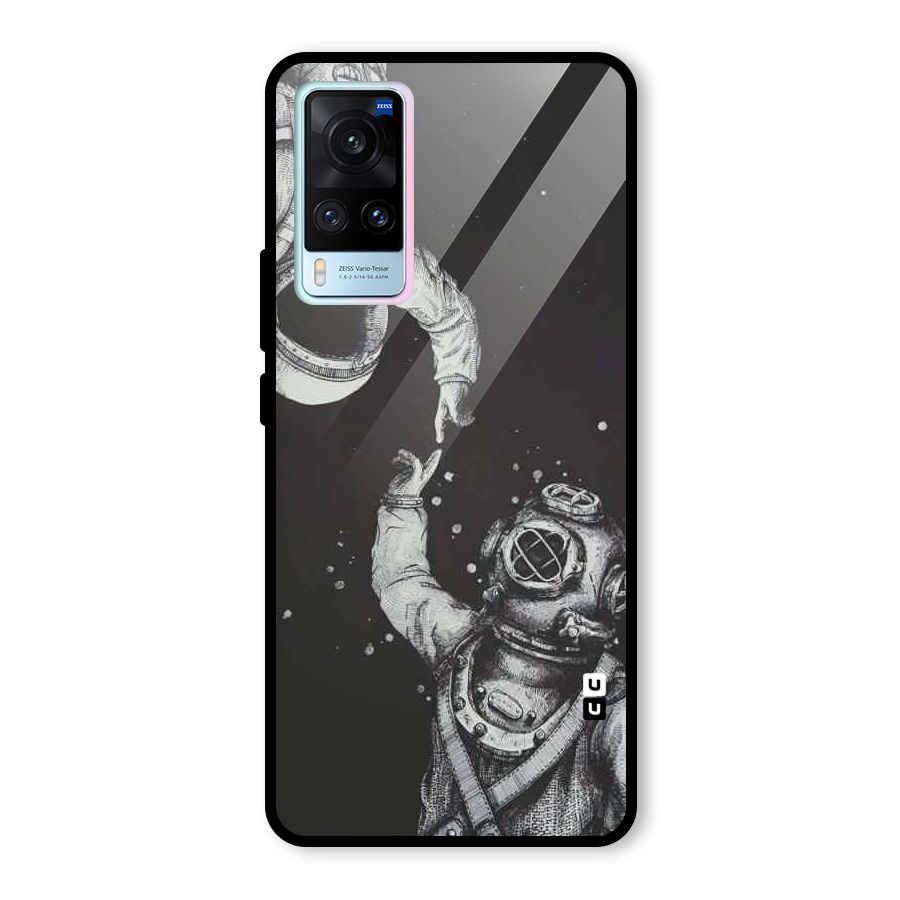 Space Meeting Glass Back Case for Vivo X60
