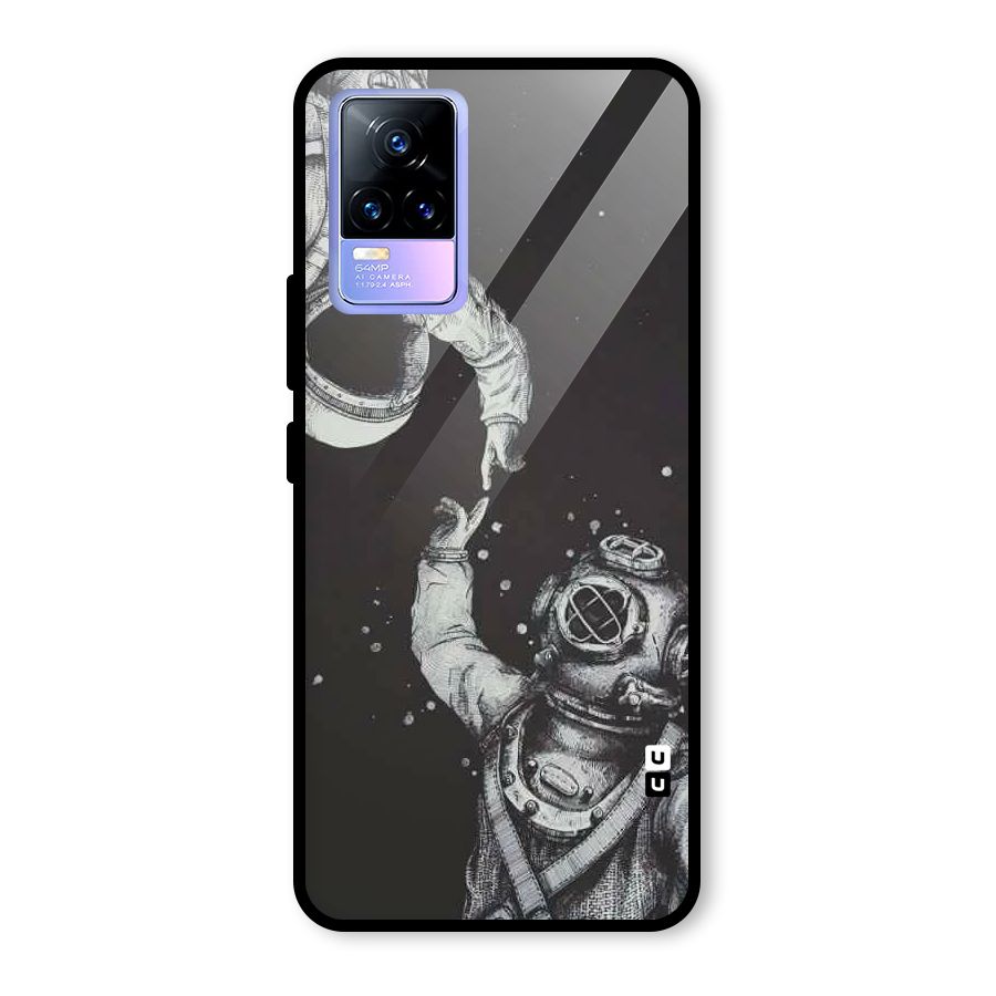 Space Meeting Glass Back Case for Vivo Y73