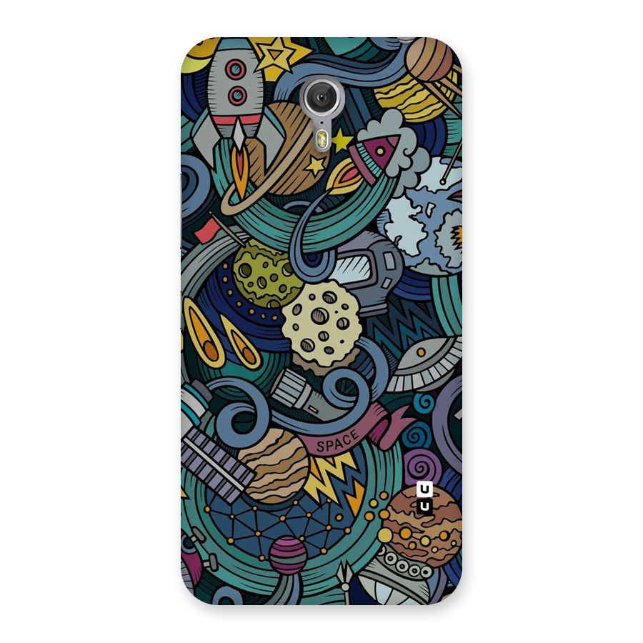 Space Pattern Blue Back Case for Zuk Z1