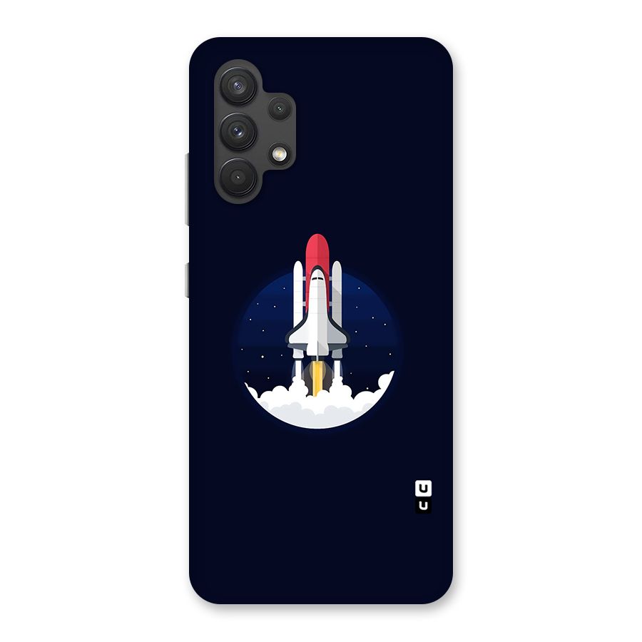 Space Rocket Minimal Back Case for Galaxy A32