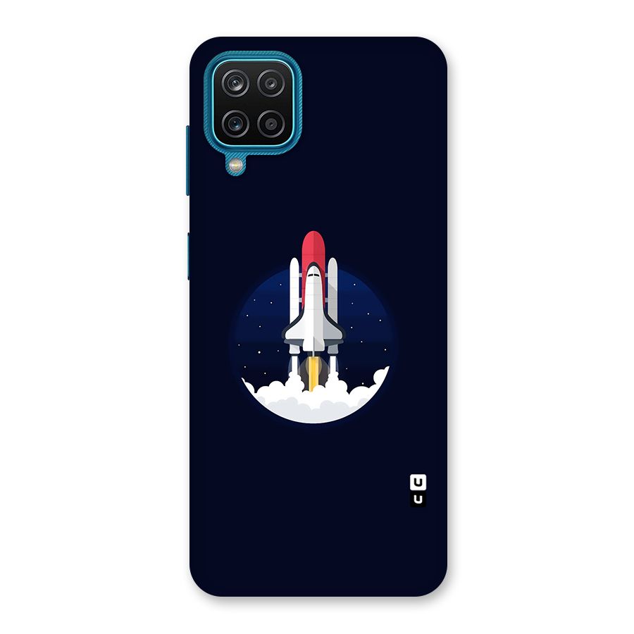 Space Rocket Minimal Back Case for Galaxy F12