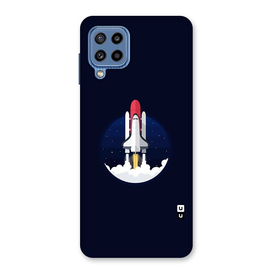 Space Rocket Minimal Back Case for Galaxy M32