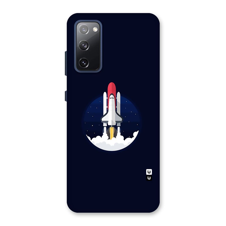 Space Rocket Minimal Back Case for Galaxy S20 FE