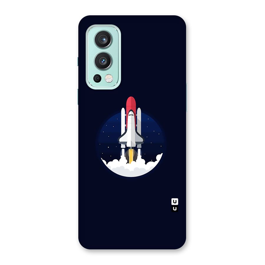 Space Rocket Minimal Back Case for OnePlus Nord 2 5G