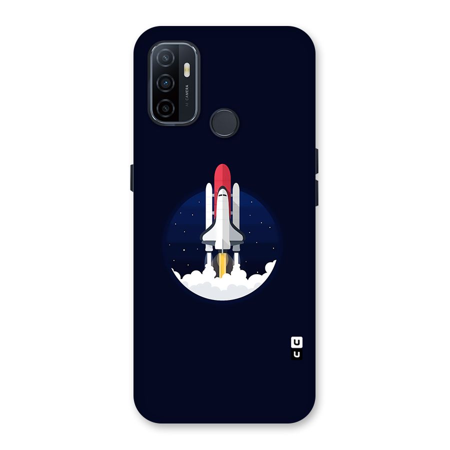 Space Rocket Minimal Back Case for Oppo A32
