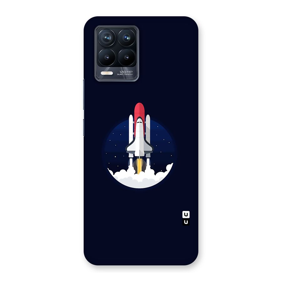 Space Rocket Minimal Back Case for Realme 8 Pro