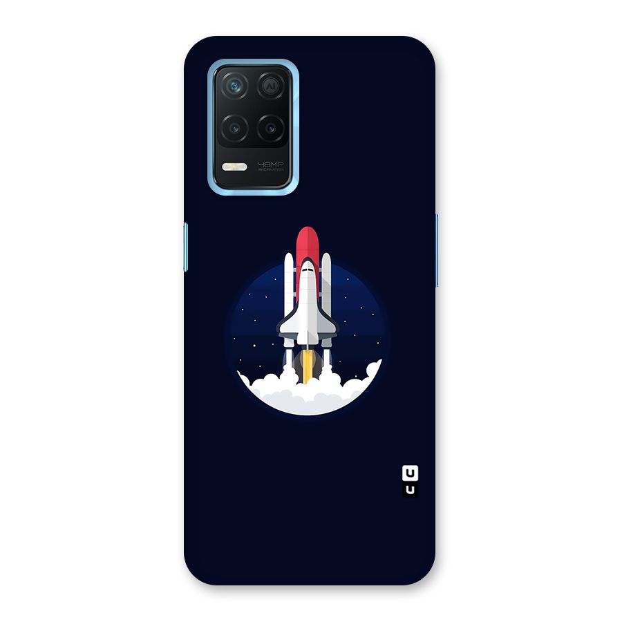 Space Rocket Minimal Back Case for Realme 8s 5G