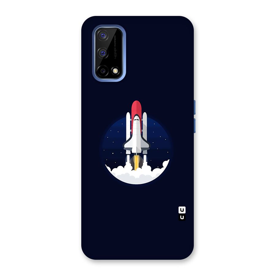 Space Rocket Minimal Back Case for Realme Narzo 30 Pro