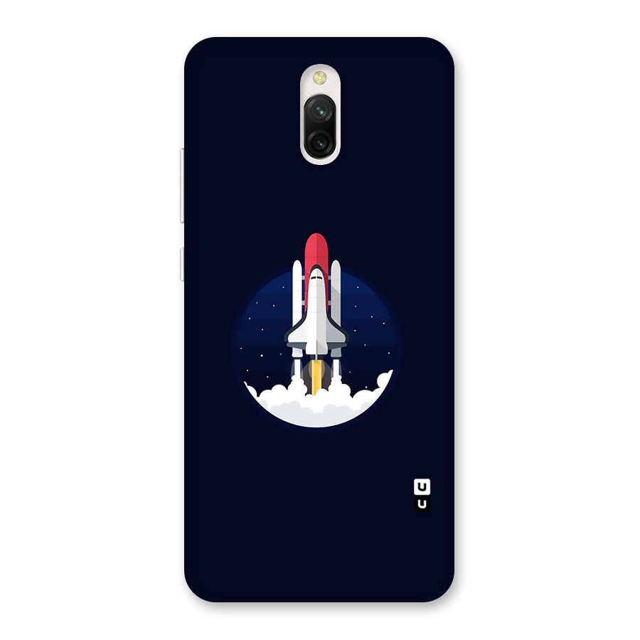 Space Rocket Minimal Back Case for Redmi 8A Dual