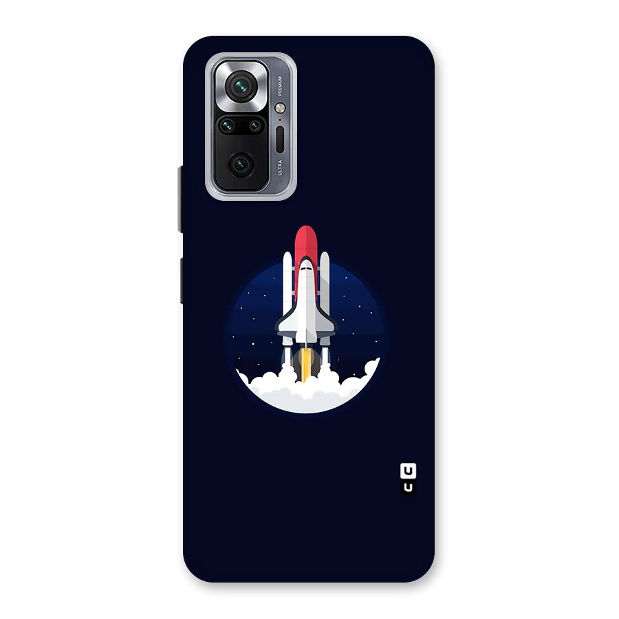 Space Rocket Minimal Back Case for Redmi Note 10 Pro Max