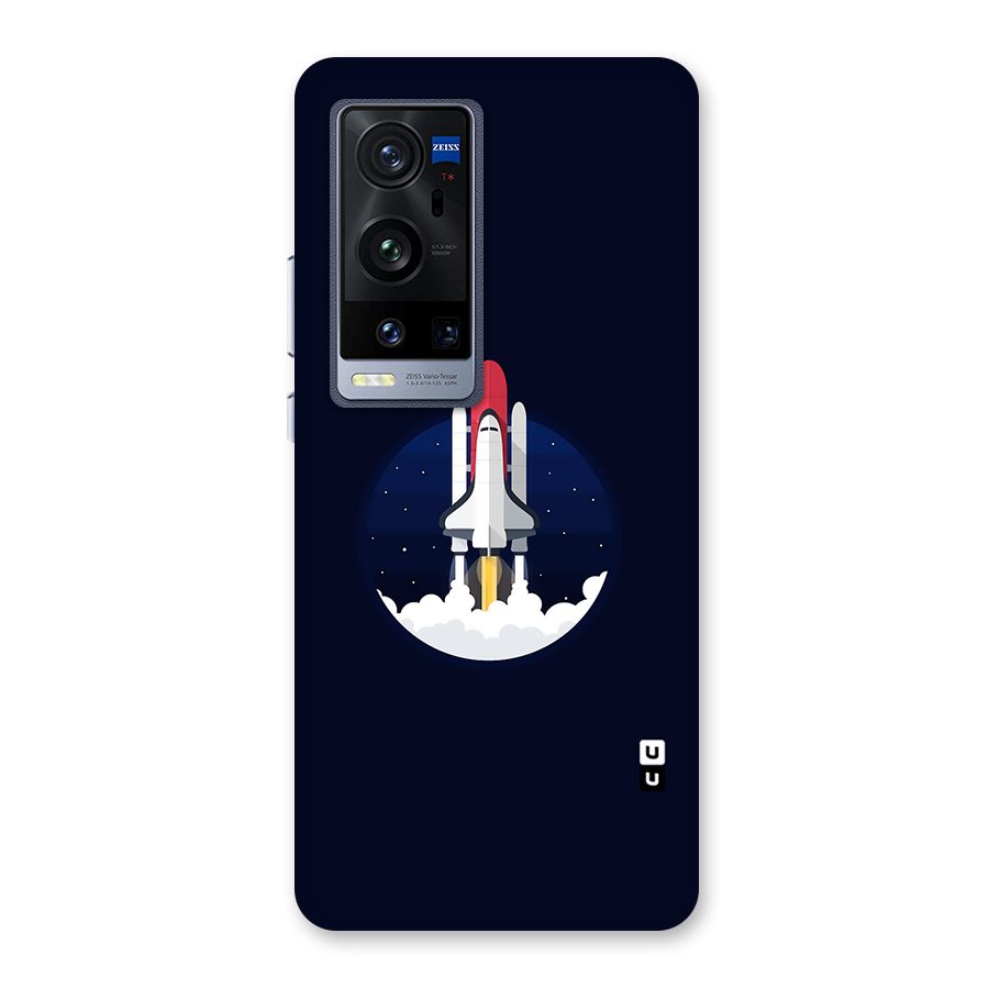 Space Rocket Minimal Back Case for Vivo X60 Pro Plus