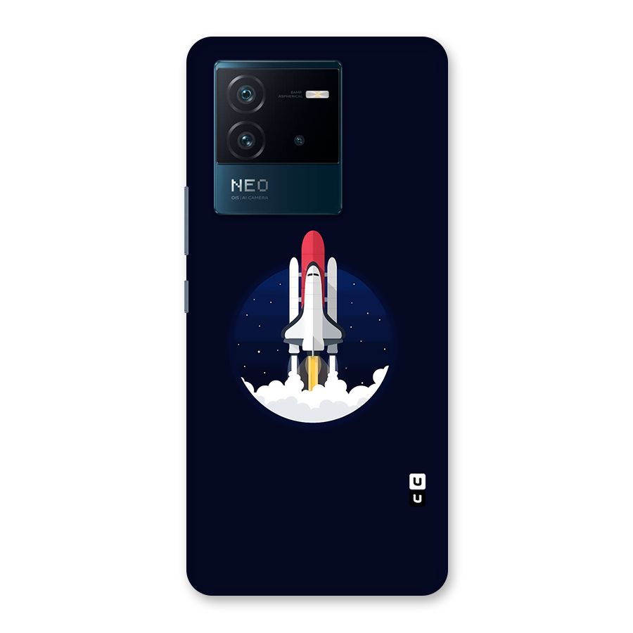 Space Rocket Minimal Back Case for Vivo iQOO Neo 6 5G