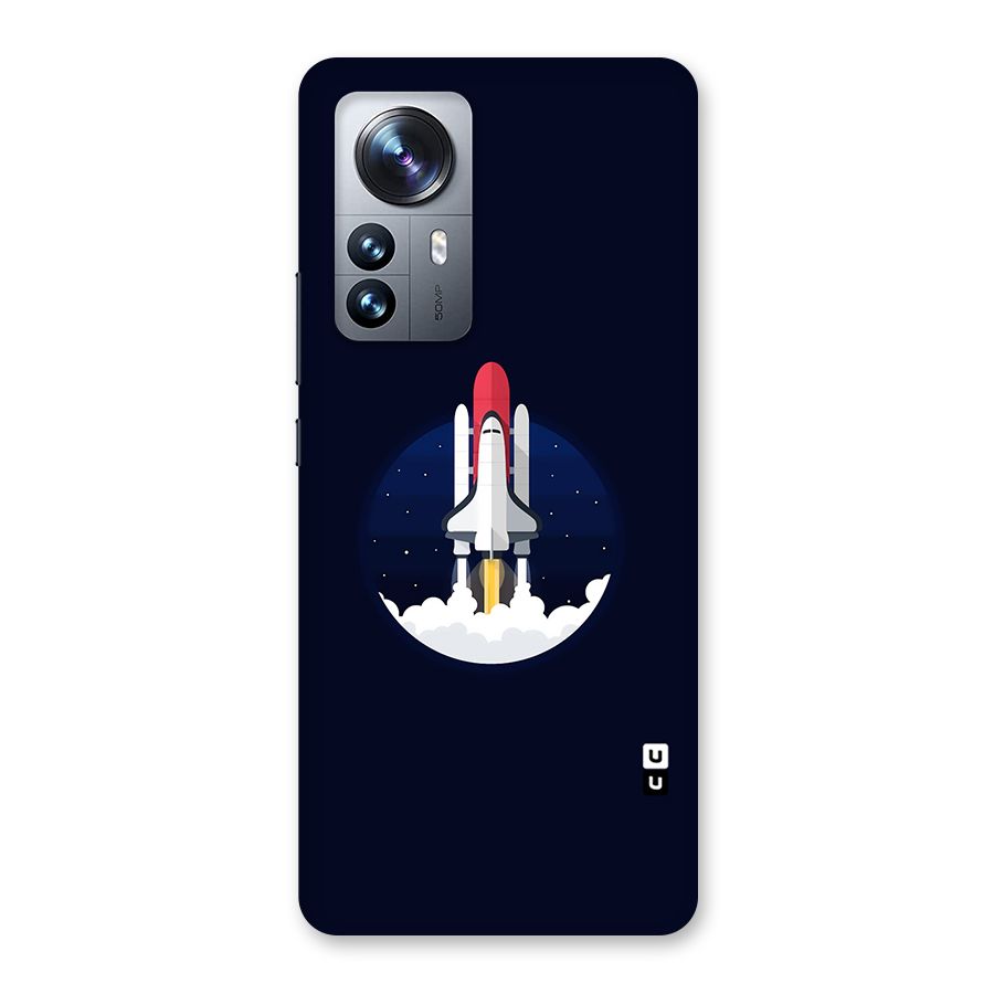 Space Rocket Minimal Back Case for Xiaomi 12 Pro