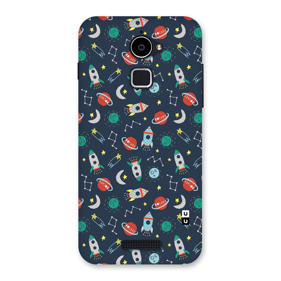 Space Rocket Pattern Back Case for Coolpad Note 3 Lite