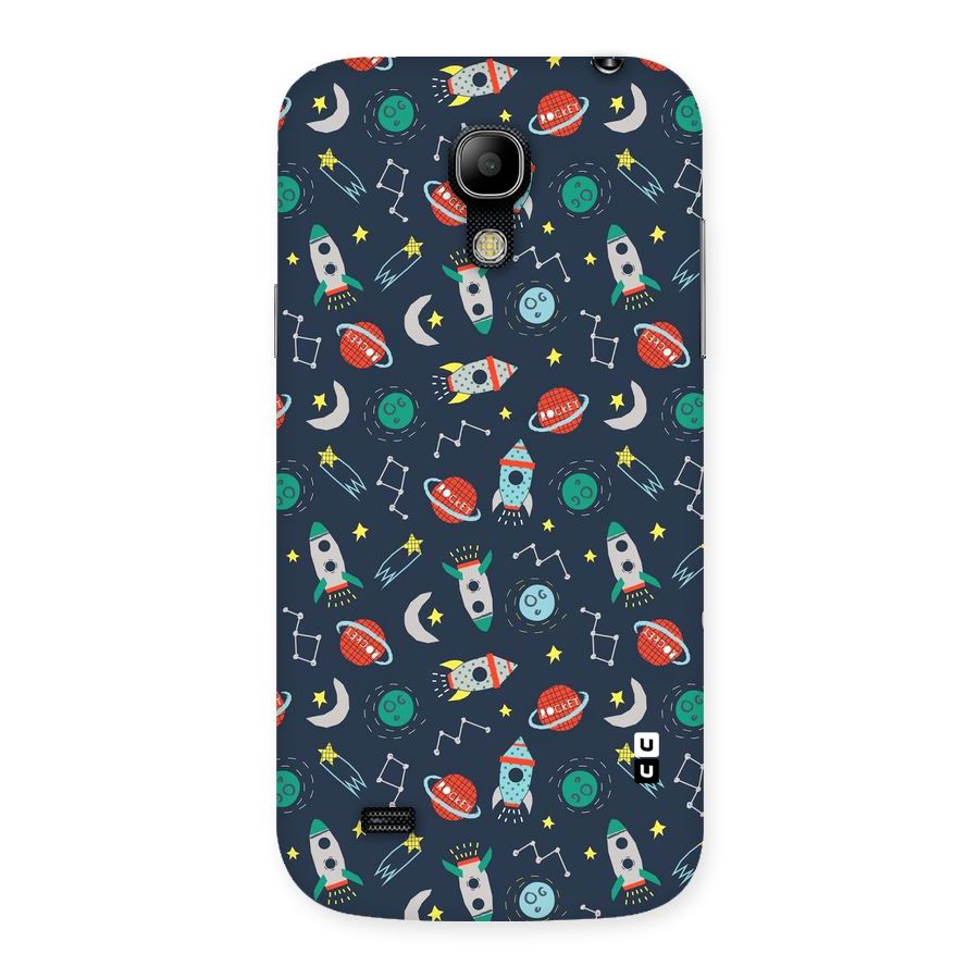 Space Rocket Pattern Back Case for Galaxy S4 Mini