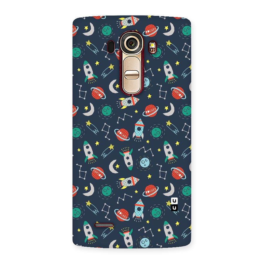 Space Rocket Pattern Back Case for LG G4